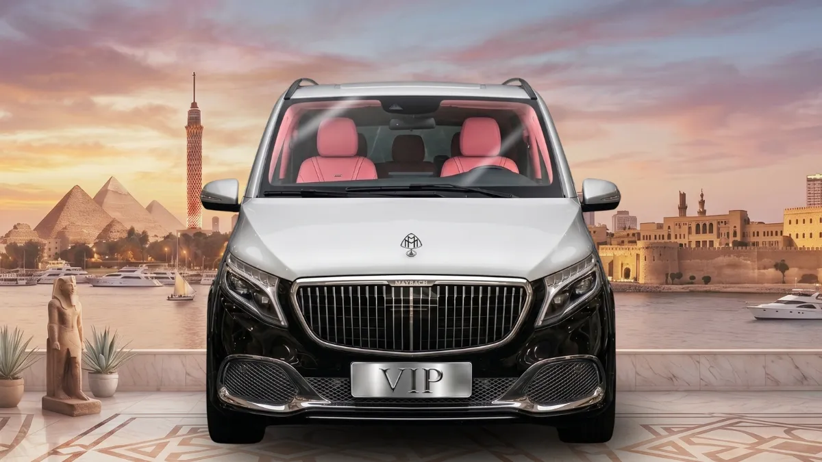 تأجير سيارة V-Class مايباخ - Mercedes V-Class Maybach موديل 2023 في مصر